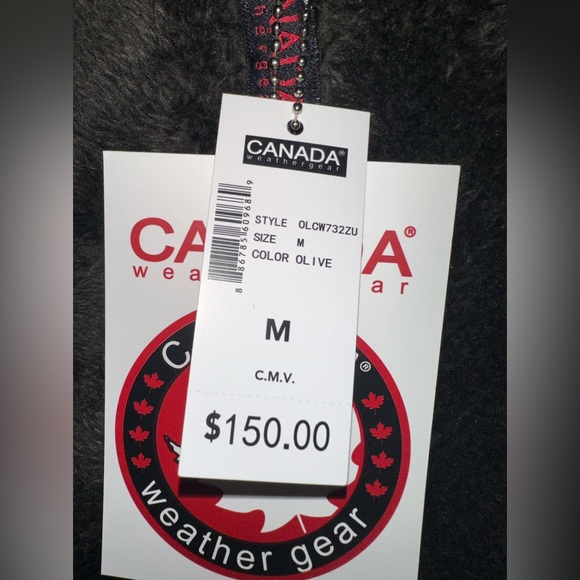 Canada Weathergear woman’s Jacket BRAND NEW size M Style:OLCW732ZU - Picture 5 of 5